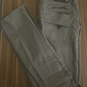 MENS GUESS GREY JEANS SKINNY/SLIM FIT